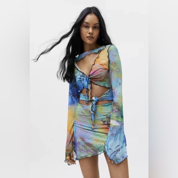 Jaded London Butterfly Cutout Dress - Picture 6 of 6